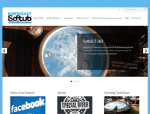 Tablet Screenshot of northeastsoftub.com